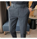 Slim Fit Quality Spring And Autumn Trousers Business Straight Pants