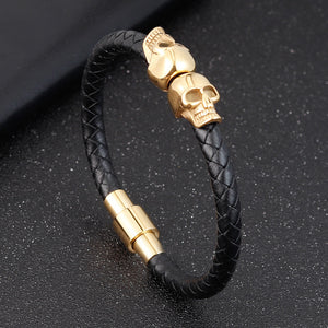 Men's Leather Bracelet woven Bracelet simple Bracelet