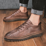 Men's Leather Spring Shoes