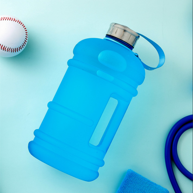 Fitness Water Bottle 1.3L Large Capacity Scale Sports