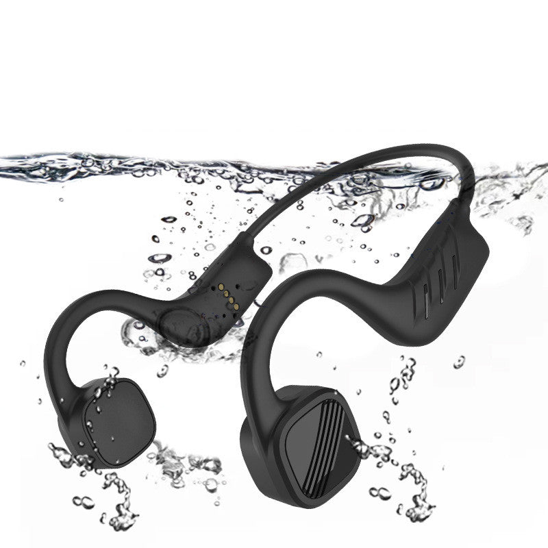 Bone Conduction Swimming IPX8 Waterproof Fitness Ear Headphones