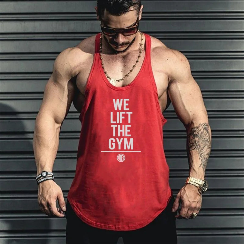 Brand Gyms Clothing Singlet Y Back Tank Top Men Fitness Stringer Bodybuilding shirt Muscle Tanktop