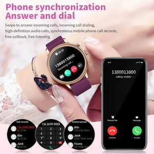 Luxury Smart Watch For Women Bluetooth