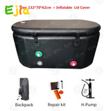 Inflatable Insulated Ice Bath Tub/Durable Freestanding Soaking Tub/Portable Cold Plunge Spa Tubs Recovery Pod For for Athletes