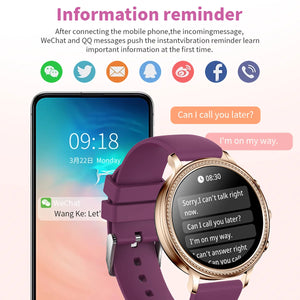 Luxury Smart Watch For Women Bluetooth