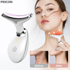Neck Face Beauty Device  Neck Face Lifting Massager Skin Tighten Device