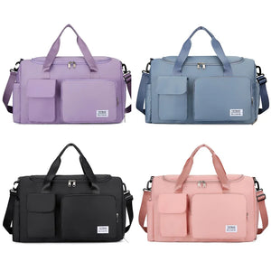 Gym Bag Travel Sport Duffel Bag Large Capacity Portable Waterproof Luggage Handbag Fitness Organization Handbag