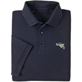 Men's Detroit City Embroidered Polo Shirt Short Sleeve Polo-Shirt Embroidery Casual Golf Shirt
