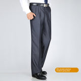 Men's Fashion Casual Loose High Waist Suit Pants