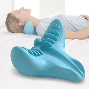 Cervical Spine Massage Pillow Gravity Acupressure Neck Massager Neck Shoulder Massage Pillow Home Traction Corrector